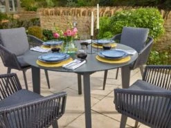 Bramblecrest - Palermo 4 Seat Dining Set - Alton Garden Centre 7 Bramblecrest - Palermo 4 Seat Dining Set - Alton Garden Centre -Konstsmidy Shop x23apl110rd2 4 web